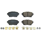 Power Stop 20-21 Toyota Highlander Rear Z17 Evo Ceramic Brake Pads w/Hardware