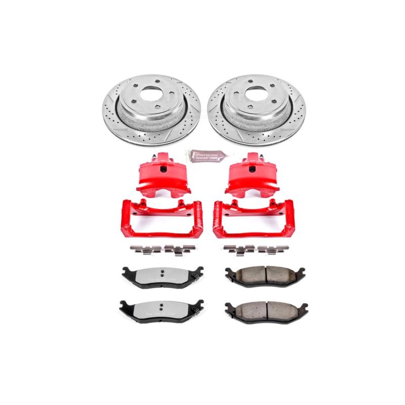 Power Stop Z36 Truck & Tow Rear Brake Kit w/Calipers — Fits 2019-2021 Ram 1500 Classic
