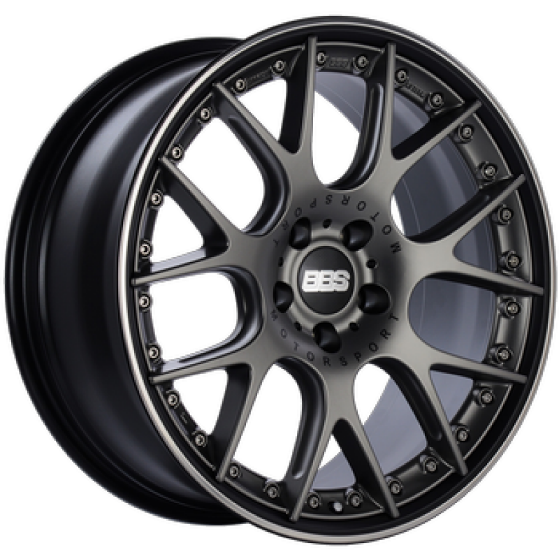 BBS CH-RII 21x9 5x112 ET24 CB 66.5 Porsche Macan Platinum Center Wheel