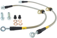 Cargar imagen en el visor de la galería, StopTech 08-10 Toyota Land Cruiser Front Stainless Steel Brake Line Kit