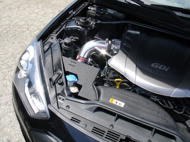 Hyundai Genesis Coupe Injen 13 3.8L V6 Black Short Ram Intake con protector térmico y cubierta