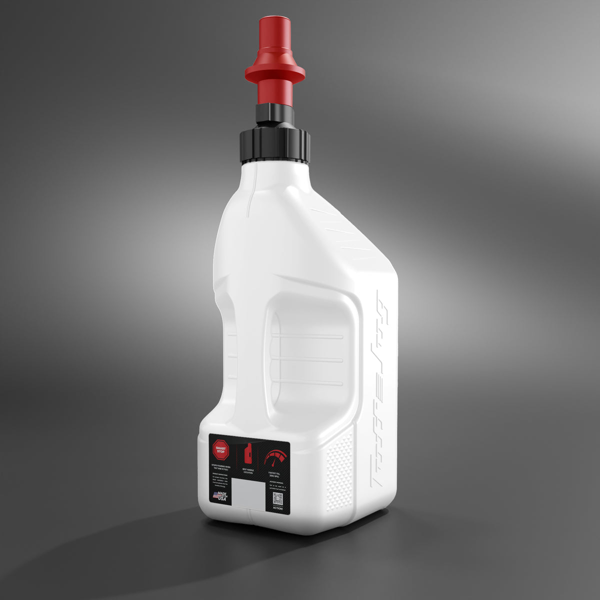 Tuff JUG Utility Container White w/ RED CAP 2.5 GAL (WURRVS10)