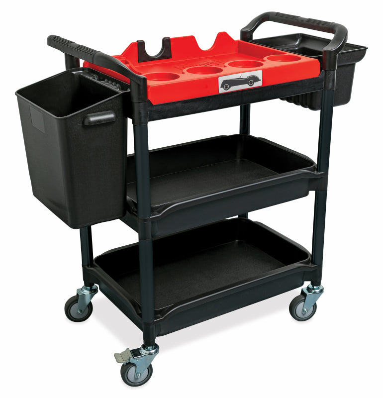 Griots Garage Ultimate Detailing Cart — Organized Storage with Trays and Bins