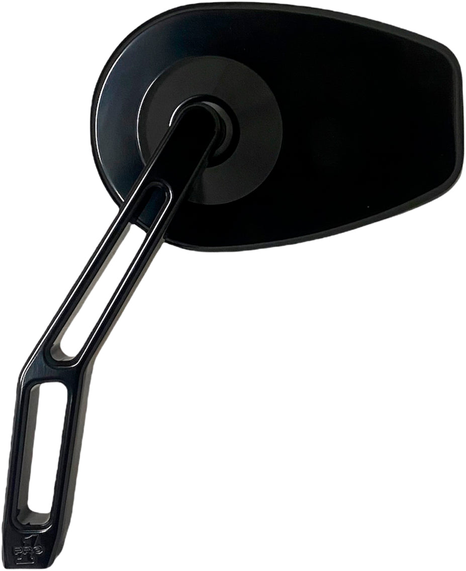 PRO ONE Micro Mirror V2 CUT Stem Left Black (102100B)