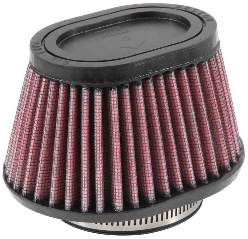 K&N Filter Universal Rubber Filter 2 7/16 inch Flange 4.5x3.75 inch Base 3.5x2.5 inch Top 2.75 inch