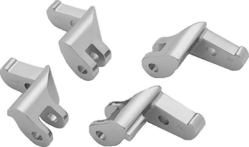 Kuryakyn Floorboard Relocator Brackets 97-16 Touring Chrome