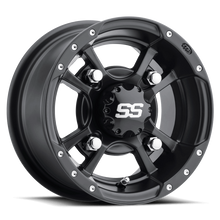 Cargar imagen en el visor de la galería, ITP SS 112 10x8 / 4x110 BP / 3+5 Offset Black Wheel