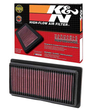 Cargar imagen en el visor de la galería, K&amp;N Replacement Panel Air Filter 12-14 Nissan Versa 1.6L 1.031in H x 9.125in OS L x 4in OS W