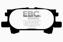 Load image into Gallery viewer, EBC 04-07 Lexus RX330 3.3 Greenstuff Rear Brake Pads