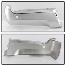 Cargar imagen en el visor de la galería, XTune 17-19 Ford F250/ F350 Rear Left Bumper Cap End w/ Sensor Hole - Chrome RB-FF25017-BEWS-L