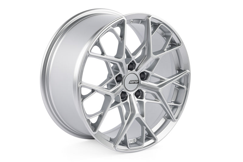 APR A02 Flow Formed - 19x8.5 - 5x112 - ET45 - 66.5mm Center Bore - Hyper Silver Wheel (WHL00024)