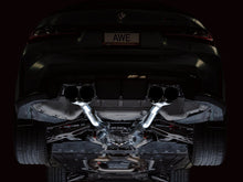 Cargar imagen en el visor de la galería, AWE Track Edition Catback Exhaust for BMW G8X M3/M4 - Diamond Black Tips