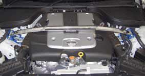 Cusco Strut Bar F-OS Front Tower Brace — Fits 2009-2013 Infiniti G37 & Q60