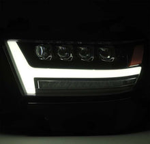 Cargar imagen en el visor de la galería, AlphaRex 19-20 Ram 1500HD NOVA LED Proj Headlights Plank Style Gloss Blk w/Activ Lght/Seq Signal/DRL