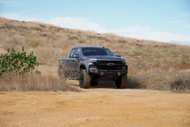 DV8 Offroad SPEC Series Front Bumper — Fits 2019-2021 Chevrolet Silverado 1500