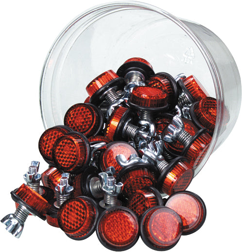 Chris Products Mini-Reflectors RED 150/PK (CH150R)
