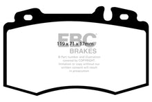 Cargar imagen en el visor de la galería, EBC 04 Mercedes-Benz C230 (W203) 2.5 Sport Sedan Greenstuff Front Brake Pads