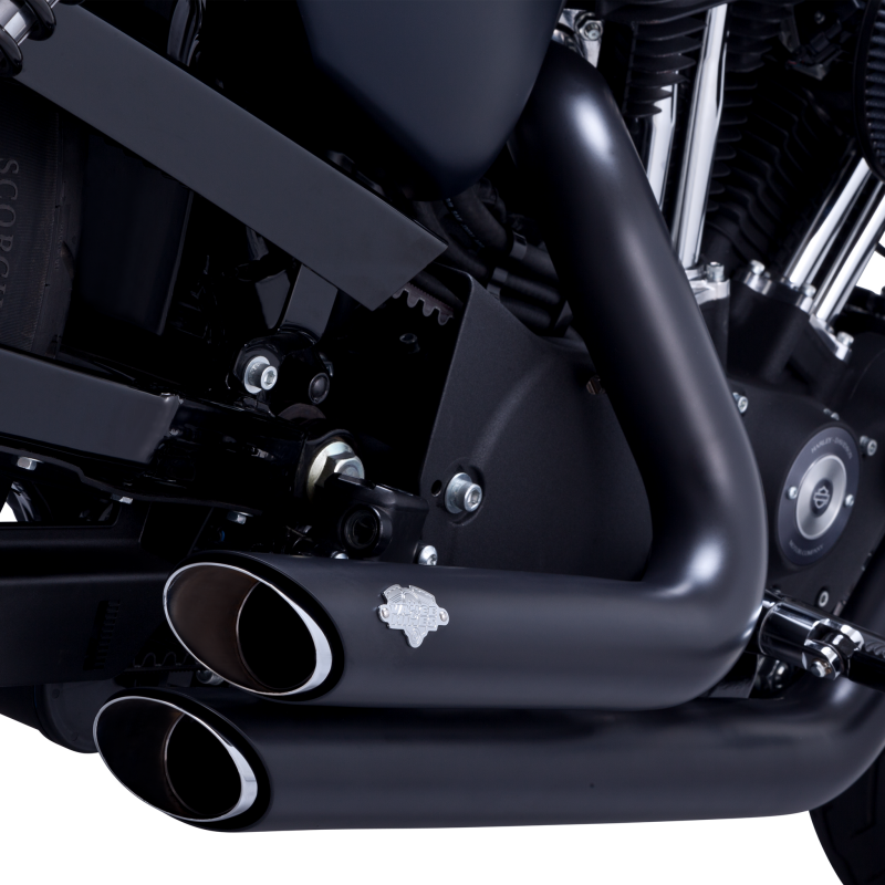 Vance & Hines Shortshots Staggered Full System Exhaust — Fits Harley-Davidson Sportster 2009-2013