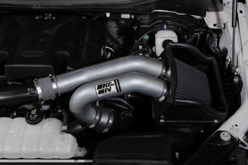 K&N 30-2617KC Performance Air Intake System — Fits 2015-2024 Ford F-150