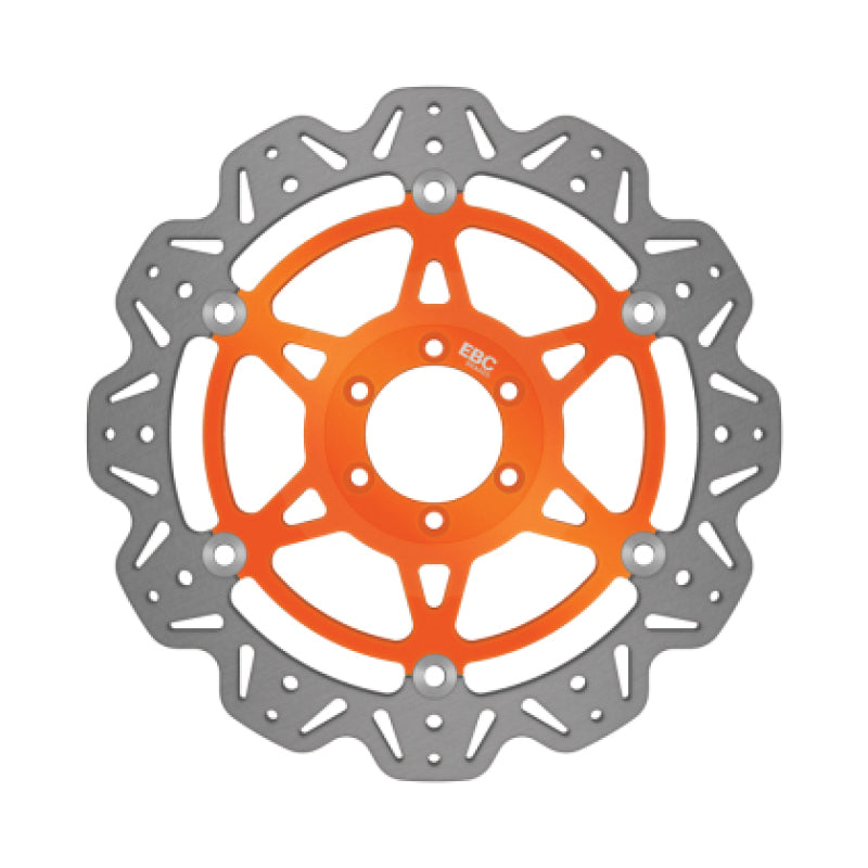EBC 95-99 KTM EXC 250 Front Orange SMX Oversize Rotor