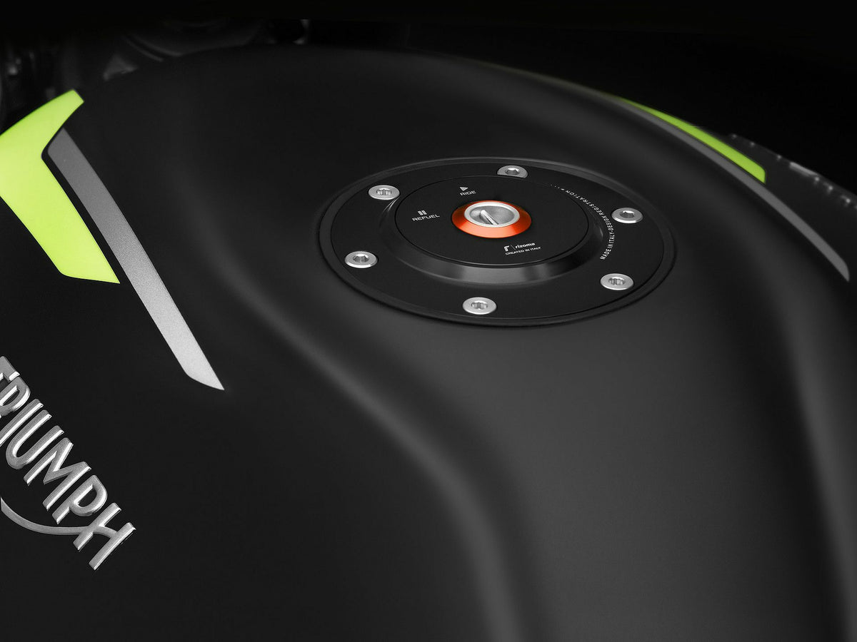 Rizoma GAS CAP Locking Black TRI (TF030B)