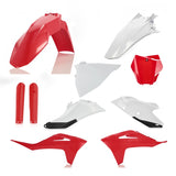 Acerbis 21-23 GasGas MC125/250F/450F/ EX300/250F/350F/450F Full Plastic Kit - Red/White