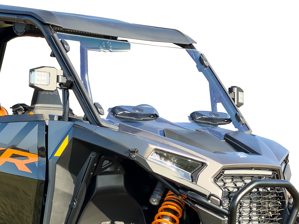 Spike Front Vented Windshield Polaris RZR XP (78-4800)