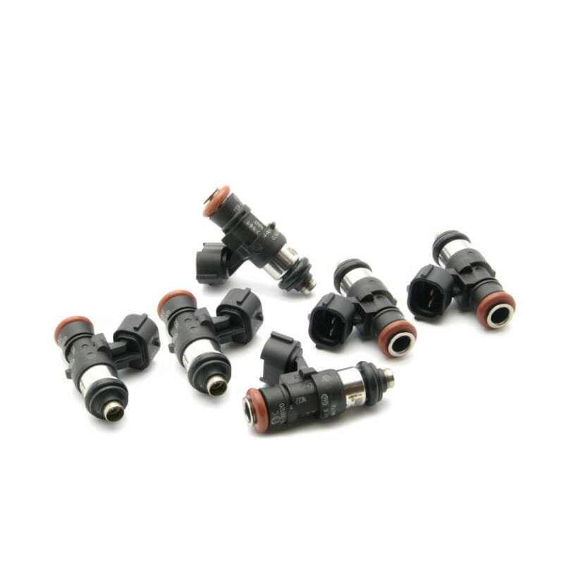 DeatschWerks Set of 6 2400cc/min Injectors for BMW S54 DW Fuel Rail