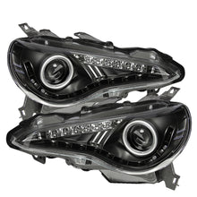 Cargar imagen en el visor de la galería, Spyder Subaru BRZ 12-14 Projector Headlights- DRL LED Black PRO-YD-SUBRZ12-BK