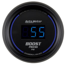 Cargar imagen en el visor de la galería, Autometer Cobalt Digital 52mm Digital 5-60 PSI Boost Gauge