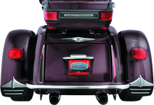 Load image into Gallery viewer, Kuryakyn Rear Mud Flaps For Trikes Chrome