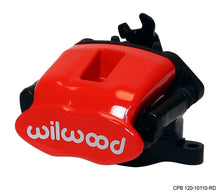 Cargar imagen en el visor de la galería, Wilwood Caliper-Combination Parking Brake-L/H-Red 41mm piston 1.00in Disc