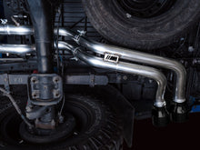 Cargar imagen en el visor de la galería, AWE 16-22 Toyota Tacoma 0FG Catback Exhaust w/ BashGuard - Dual Diamond Black Tips