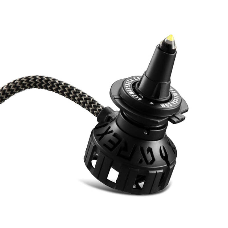 AlphaRex Black Ammo Panoramic LED Light Bulbs - H11