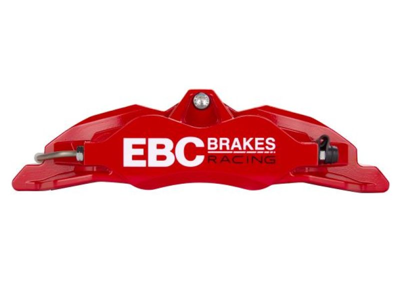 EBC Racing 05-11 Ford Focus ST (Mk2) Front Right Apollo-4 Red Caliper