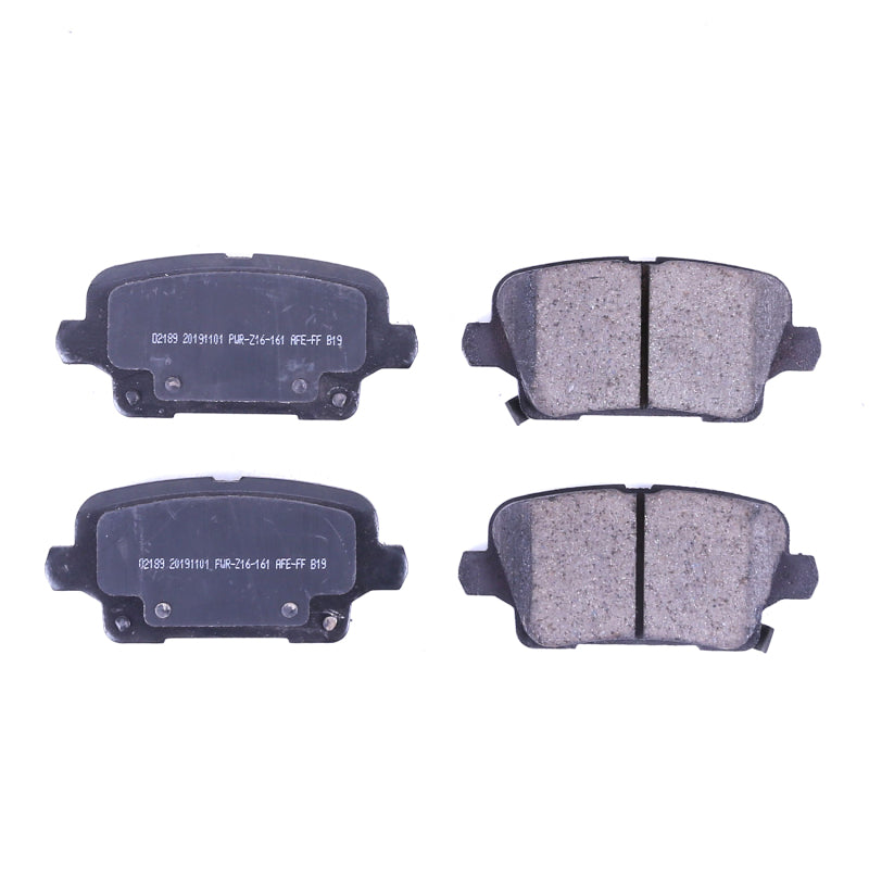 Power Stop 2019 Buick Regal Sportback Rear Z16 Evolution Ceramic Brake Pads