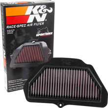 Load image into Gallery viewer, K&amp;N 2016 Kawasaki ZX1000 Ninja ZX-10R Race Specific Replacement Air Filter