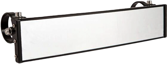AXIA 12" Panoramic Rearview Mirror w/0.5" Arms Black (MOD12PRVM-BK)
