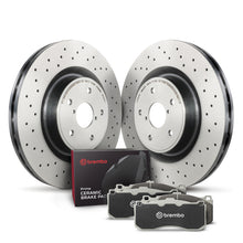 Cargar imagen en el visor de la galería, Brembo OE 08-14 Lexus IS F Front Disc Brake Kit