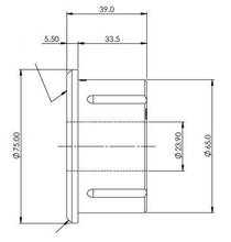 Load image into Gallery viewer, Superpro 13-23 Ram ProMaster 1500/2500/3500 Rear Leaf Spring Forward Eye Bushing Kit