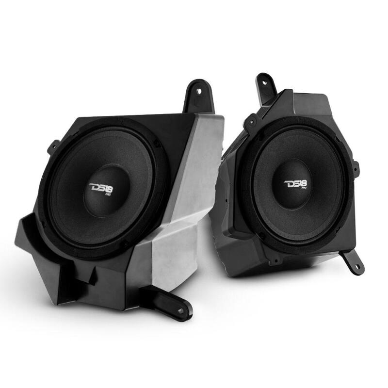 DS18 Jeep JL/JLU/JT Dash Enclosure w/ 2x 6.5in Speakers Left + Right 2x 6JP300N-4 150 Watts RMS (JP6)