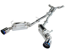 Cargar imagen en el visor de la galería, HKS 03-07 G35 Dual Hi-Power Titanium Tip Catback Exhaust