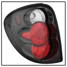 Cargar imagen en el visor de la galería, Luces traseras de estilo europeo Spyder Dodge Caravan/Grand Caravan 01-07, color negro ALT-YD-DC01-BK