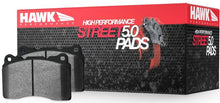 Cargar imagen en el visor de la galería, Hawk 20-21 Corvette C8 Z51 Street HPS 5.0 Front Brake Pad