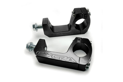 Cycra Pro Taper/Renthal/Neken U Clamp Black — Fits 2008+ Bikes