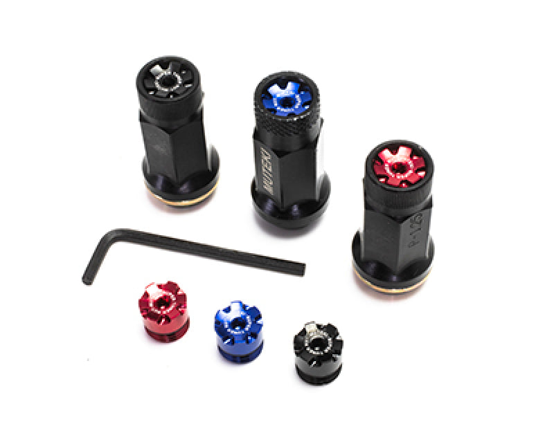 Wheel Mate Muteki Aluminum Closed End Cap 12 X 1.50- Blue (24 PCS)