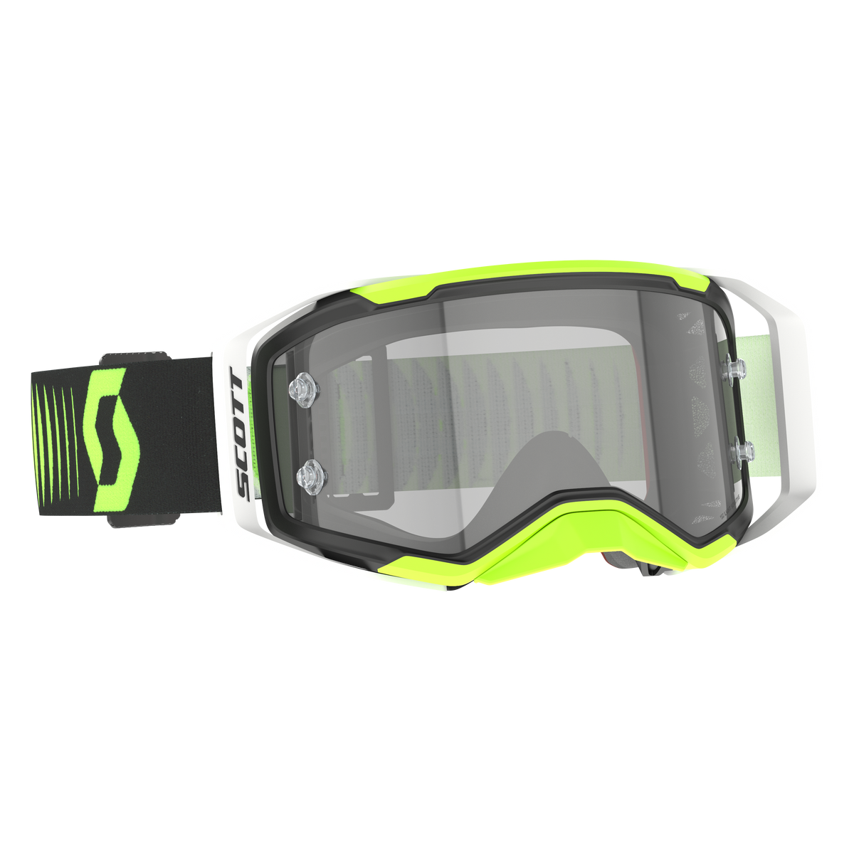 Scott Prospect 2.0 LS Goggle Doppler BLK/NE YLW LS Grey WRK (4214708209327)