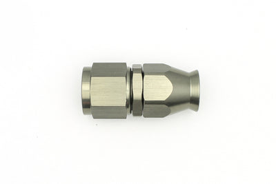 DeatschWerks 8AN Female Swivel Straight Hose End — PTFE Fuel Fitting