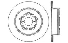 Cargar imagen en el visor de la galería, Rotor trasero izquierdo perforado y ranurado StopTech Power Slot para Lexus GS Series 93-97/LS400 95-00/SC400 92-00