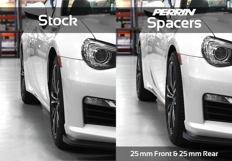 Perrin Subaru 5x100 25mm Wheel Spacers (One Pair)